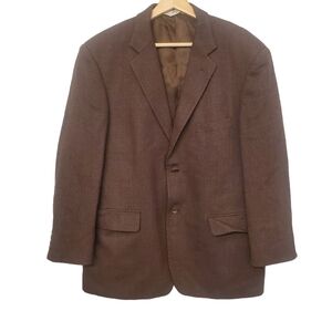 Vintage Pronto Uomo Lambswool Blazer Suit Jacket
